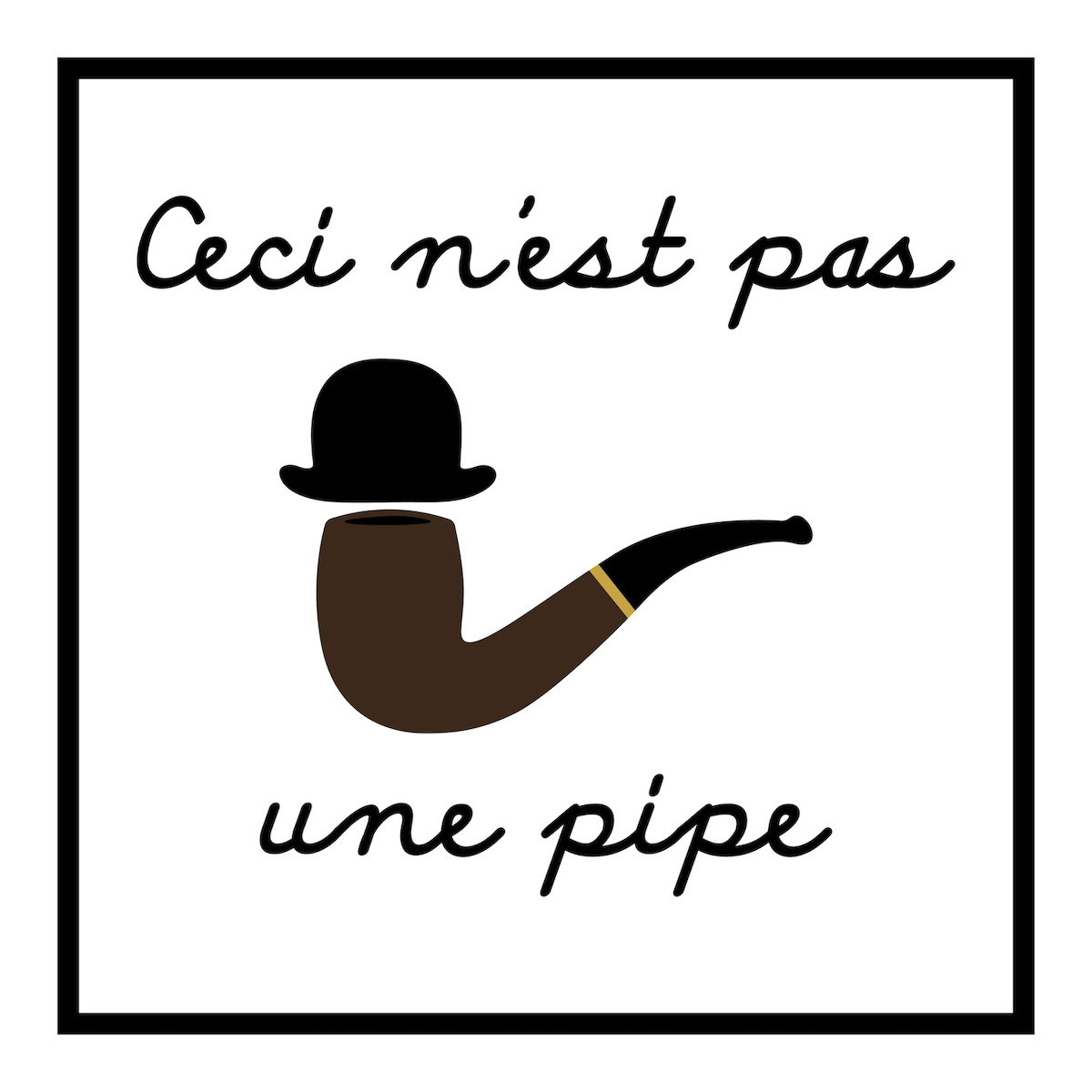 Ceci n'est pas une pipe.